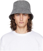 Wooyoungmi Gray Cotton Bucket Hat