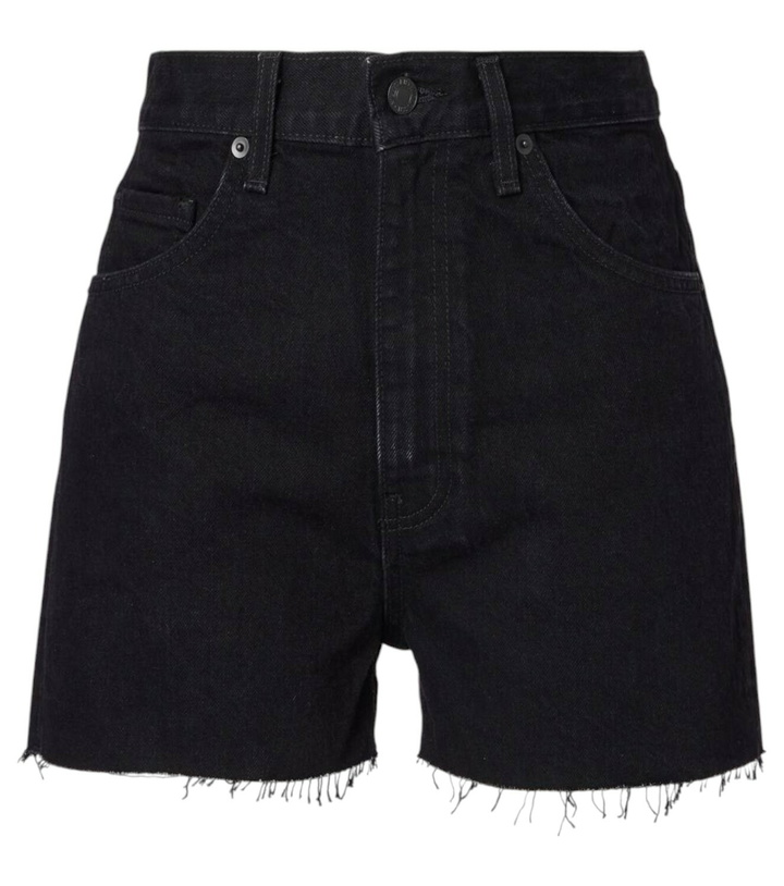 Photo: Nili Lotan Cobain low-rise denim shorts