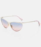 Chloé Fashion Show cat-eye sunglasses