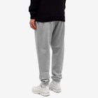 C.P. Company Men's Diagonal Fleece Track Pants in Grey Melange