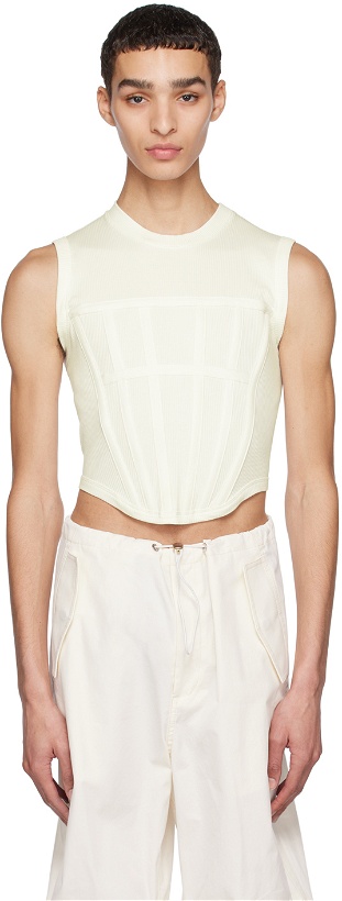 Photo: Dion Lee Off-White Corset Tank Top