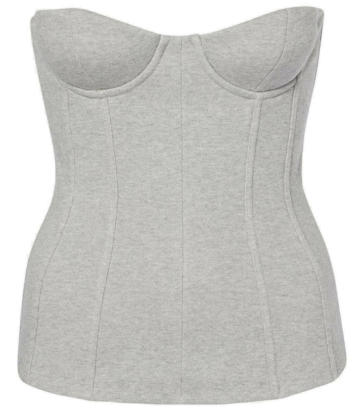 Photo: Vetements Cotton jersey corset