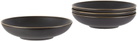 Lineage Ceramics Black Salad Bowl, 4 pcs