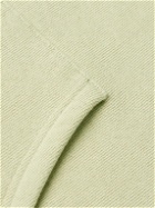 Auralee - Cotton-Jersey Zip-Up Hoodie - Green