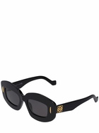 LOEWE - Chunky Anagram Acetate Sunglasses