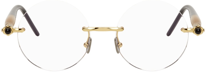 Photo: Kuboraum Gold P50 Glasses