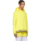 Opening Ceremony Yellow Limited Edition Elastic Logo Hoodie