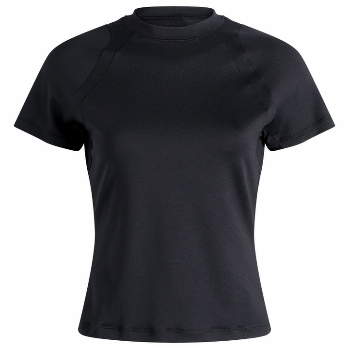 Photo: Nike Women's x SKIMS Airy Baby T-Shirt in Obsidian