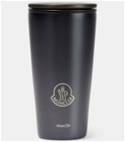 Moncler Genius x Alicia Keys travel cup and leather carrier