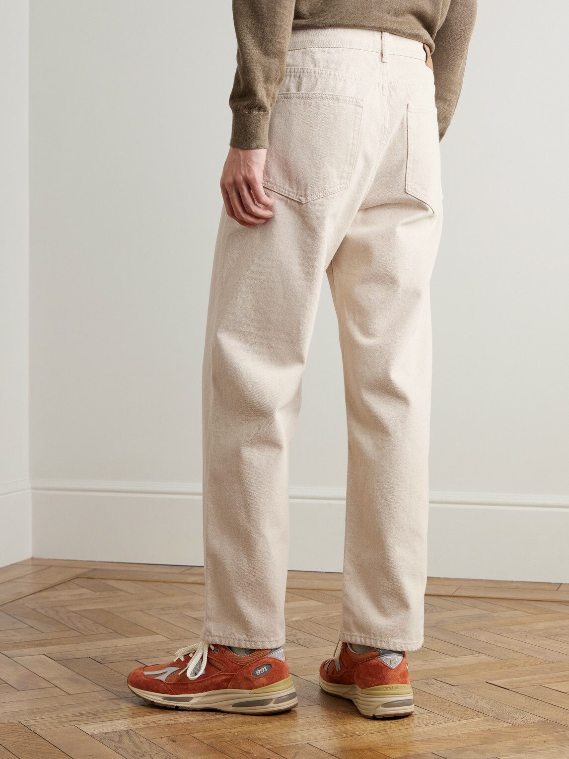 NN07 - Otis 10055 Straight-Leg Organic Jeans - Neutrals