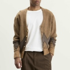 Second/Layer Men's Second Layer Chevy Cardigan in Brown/Gray