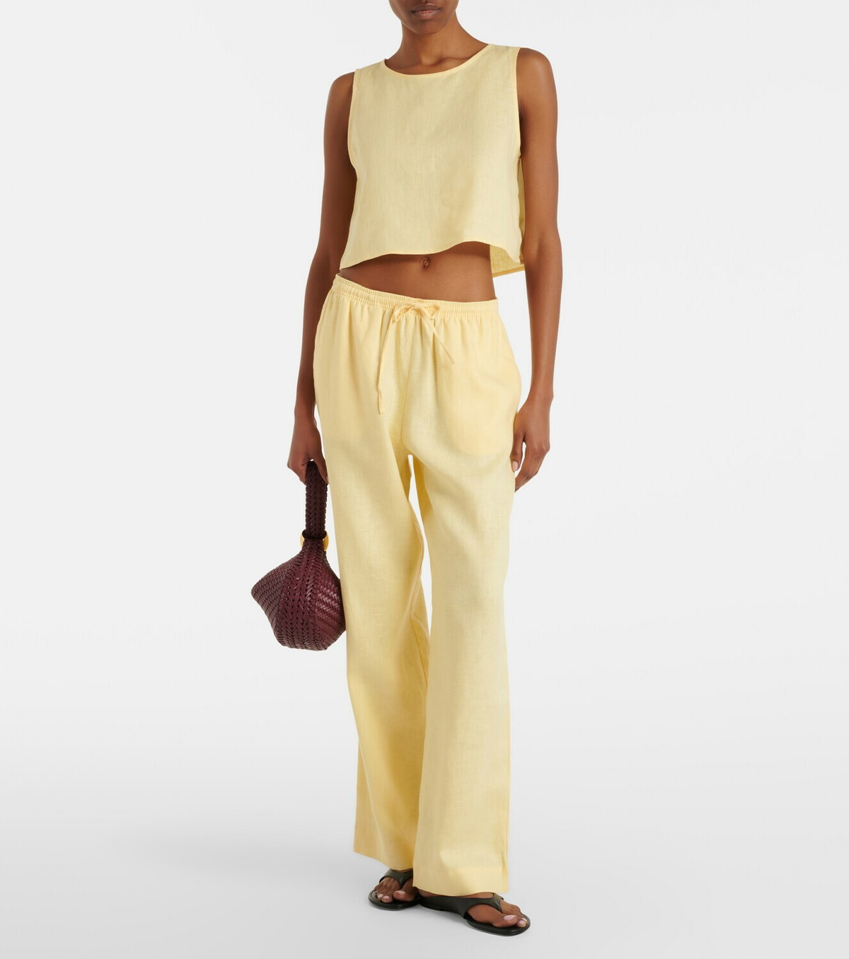 Asceno Kobe linen top