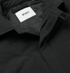 WTAPS - Stock Man Logo-Print Appliquéd Padded Shell Jacket - Black