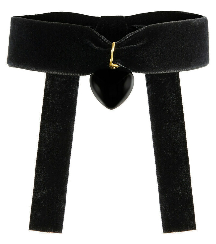 Photo: Elhanati - Dita 18kt gold choker with spinel