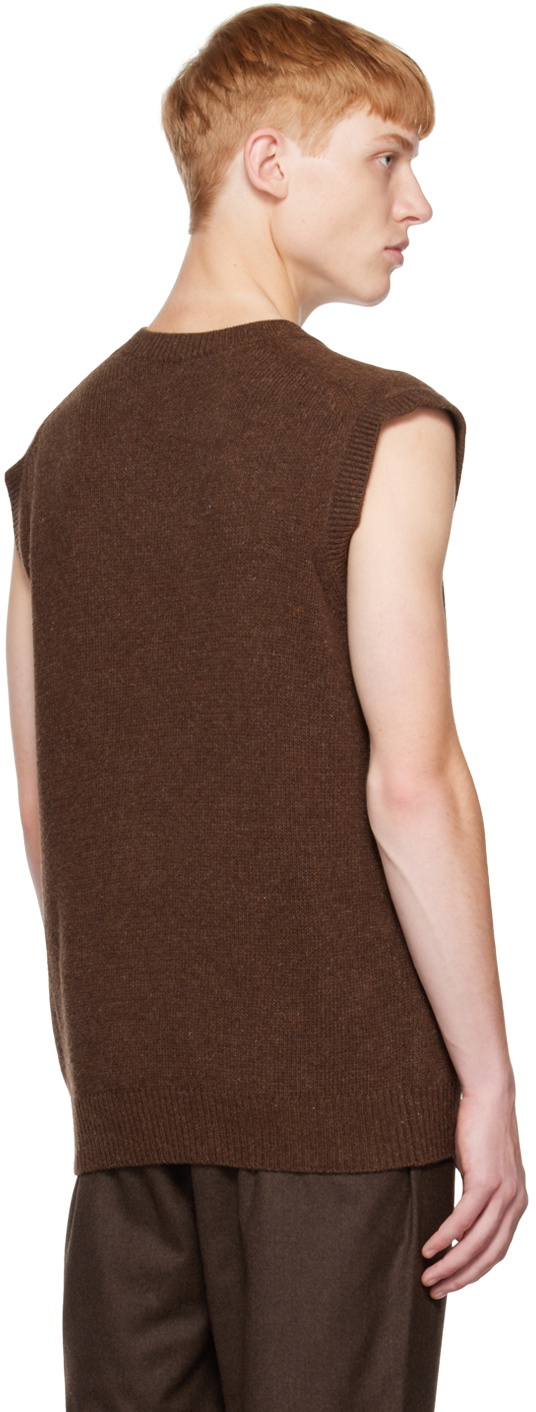 De Bonne Facture SSENSE Exclusive Brown Vest