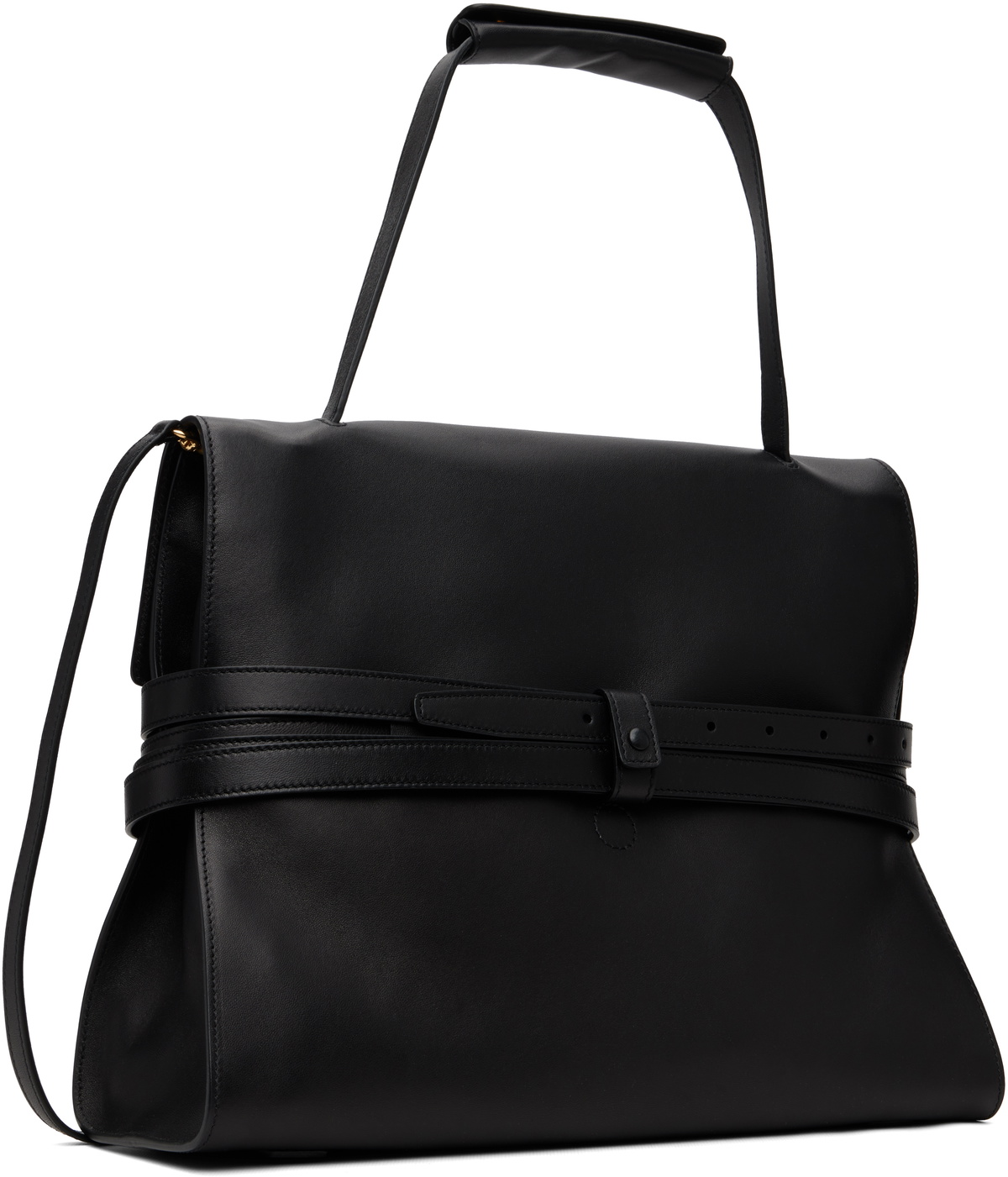 Moschino Black 'Tie Me' Medium Bag