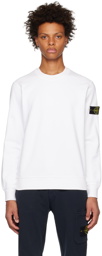 Stone Island White Patch Sweatshirt