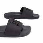 Palm Angels Monogram Pool Slide in Black