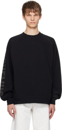 JACQUEMUS Black Les Classiques 'Le sweatshirt Typo' Sweatshirt
