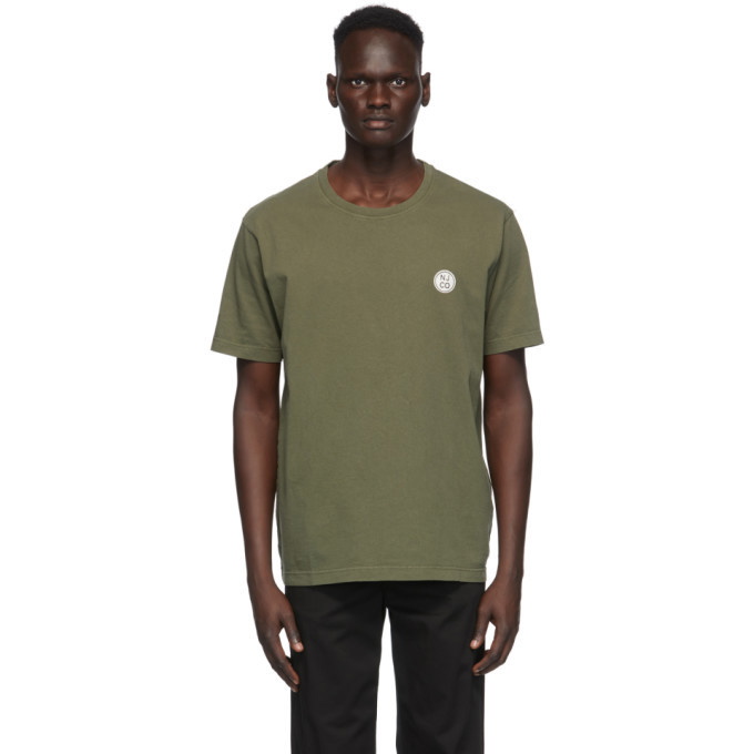 Photo: Nudie Jeans Green Uno NJCO Circle T-Shirt
