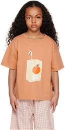 Daily Brat Kids Orange Drizzle Juice T-Shirt