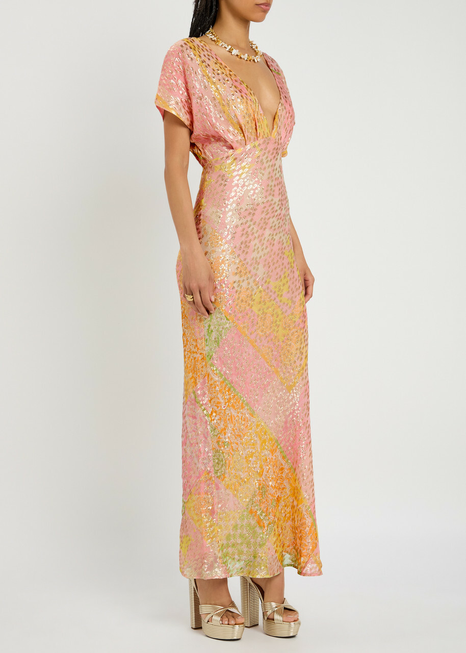 gold sequin elodie dress Gold Sequin Elodie DRESS, 16 / Gold by Never Fully Dressed AMOUR781
