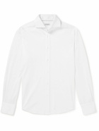 Brunello Cucinelli - Cotton-Jersey Shirt - White