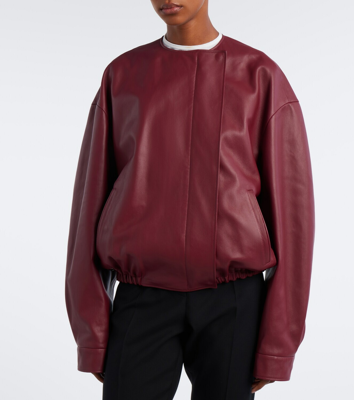 Calvin Klein Collection Estelle leather jacket
