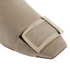 Roger Vivier Chelsea Trompette suede ankle boots
