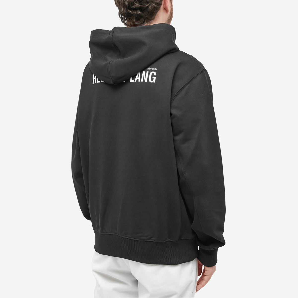 Helmut Lang Men's Photo 6 Zip Hoody in Black Helmut Lang