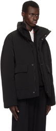 Hugo Black Water-Repellent Down Jacket