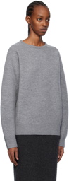 TOTEME Gray Crewneck Sweater