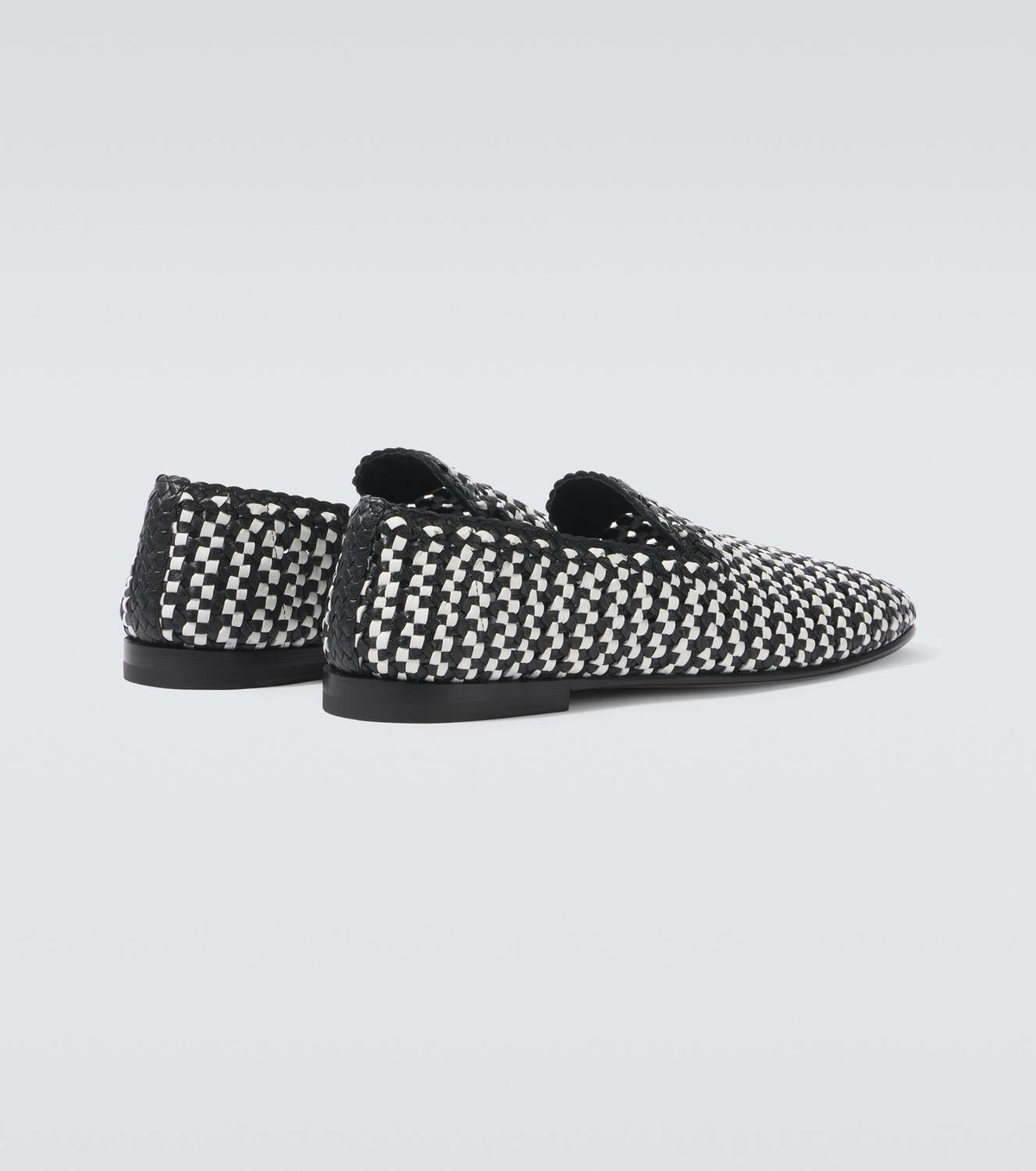 Dolce&Gabbana Formale woven leather loafers