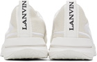 Lanvin White L-I Mesh Sneakers