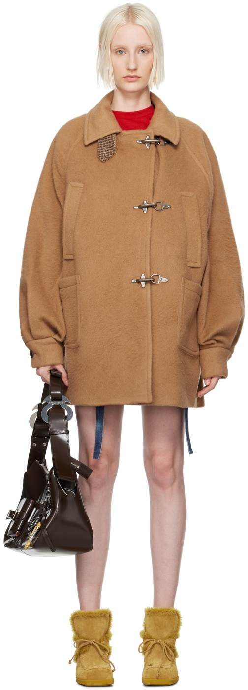様*ね様 andersson bell coat Andersson Bell Layered inside-out Coat | Green | FARFETCH