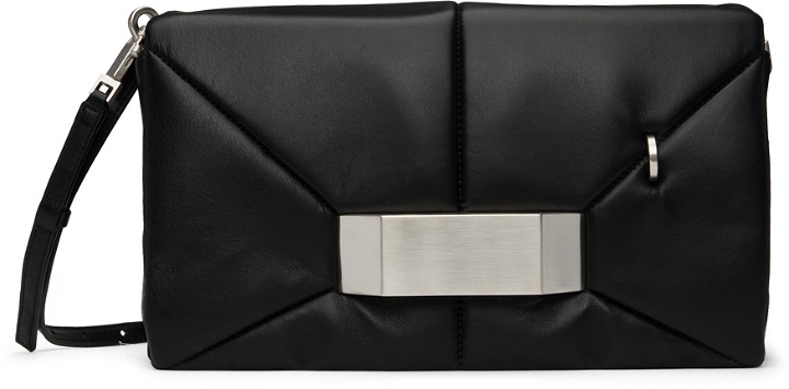 Photo: Rick Owens Black Big Quilted Griffin Bag