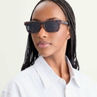 Le Specs Iceberg Sunglasses in Tokyo Tort/Smoke Mono 