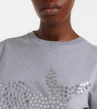 JW Anderson Embellished cotton jersey T-shirt