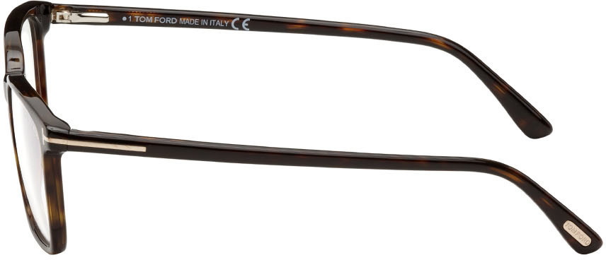 TOM FORD Rectangular Blue Block Optical Glasses