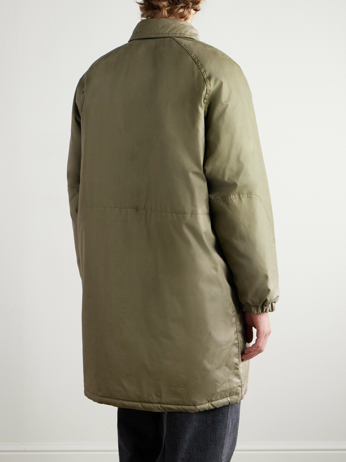 OrSlow - Padded Cotton and Nylon-Blend Shell Coat - Green