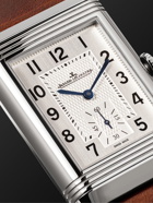 JAEGER-LECOULTRE - Reverso Classic Large 27mm Stainless Steel and Leather Watch - Silver