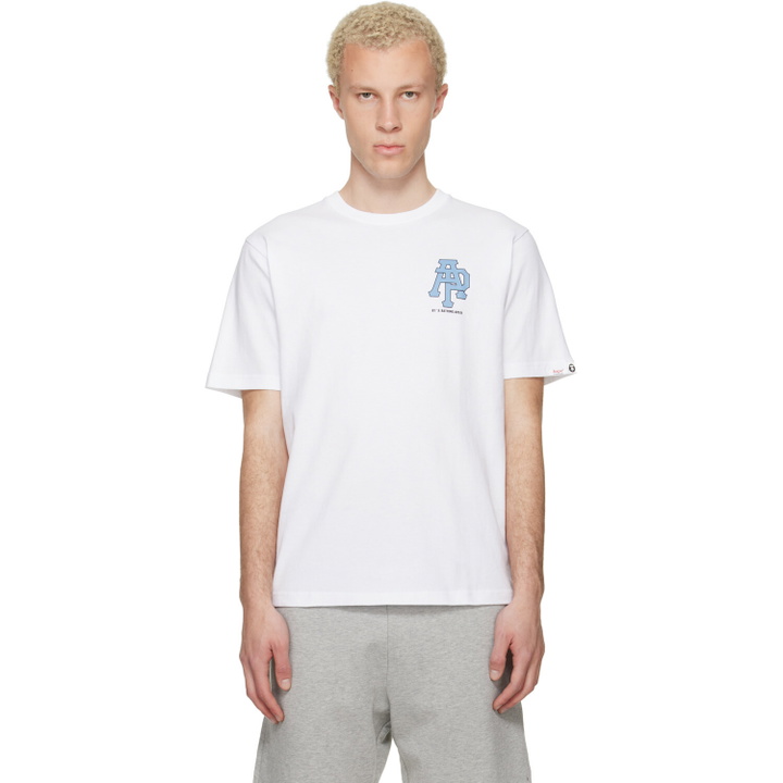 Photo: AAPE by A Bathing Ape White Logo T-shirt