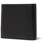 Balenciaga - Logo-Print Full-Grain Leather Billfold Wallet - Black