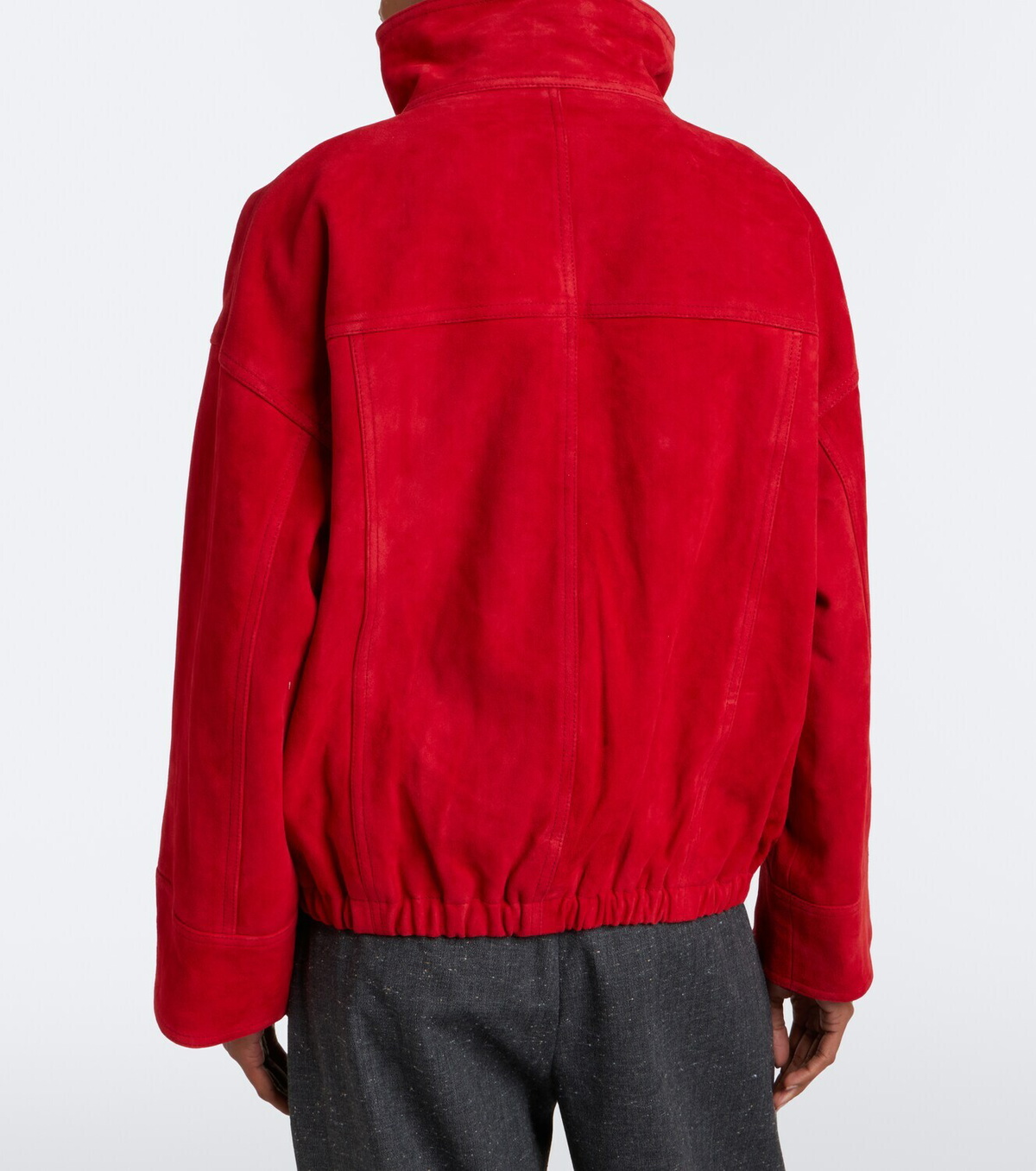 Róhe Oversized suede jacket