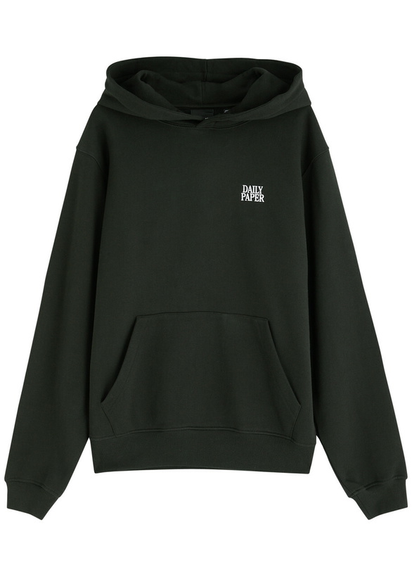 Photo: Daily Paper Smoothie Hooded Cotton Sweatshirt Black
