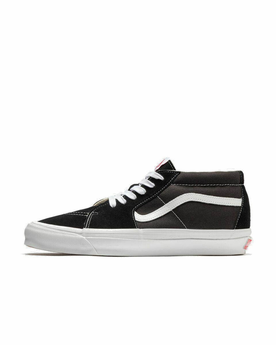 Photo: Vans Ua Og Sk8 Mid Lx Black - Mens - High & Midtop