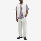 Acne Studios Men's Nash Face T-Shirt in Faded Purple