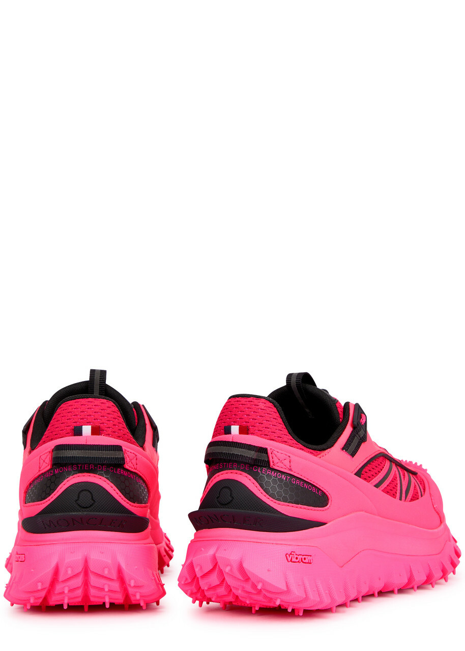 Moncler Trailgrip Panelled Gore-Tex Sneakers, Sneakers, Pink, Mesh
