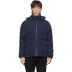 PS by Paul Smith Navy Down Hooded Jacket