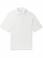 NN07 - Joey 3463 Cotton and Modal-Blend Piqué Polo Shirt - White